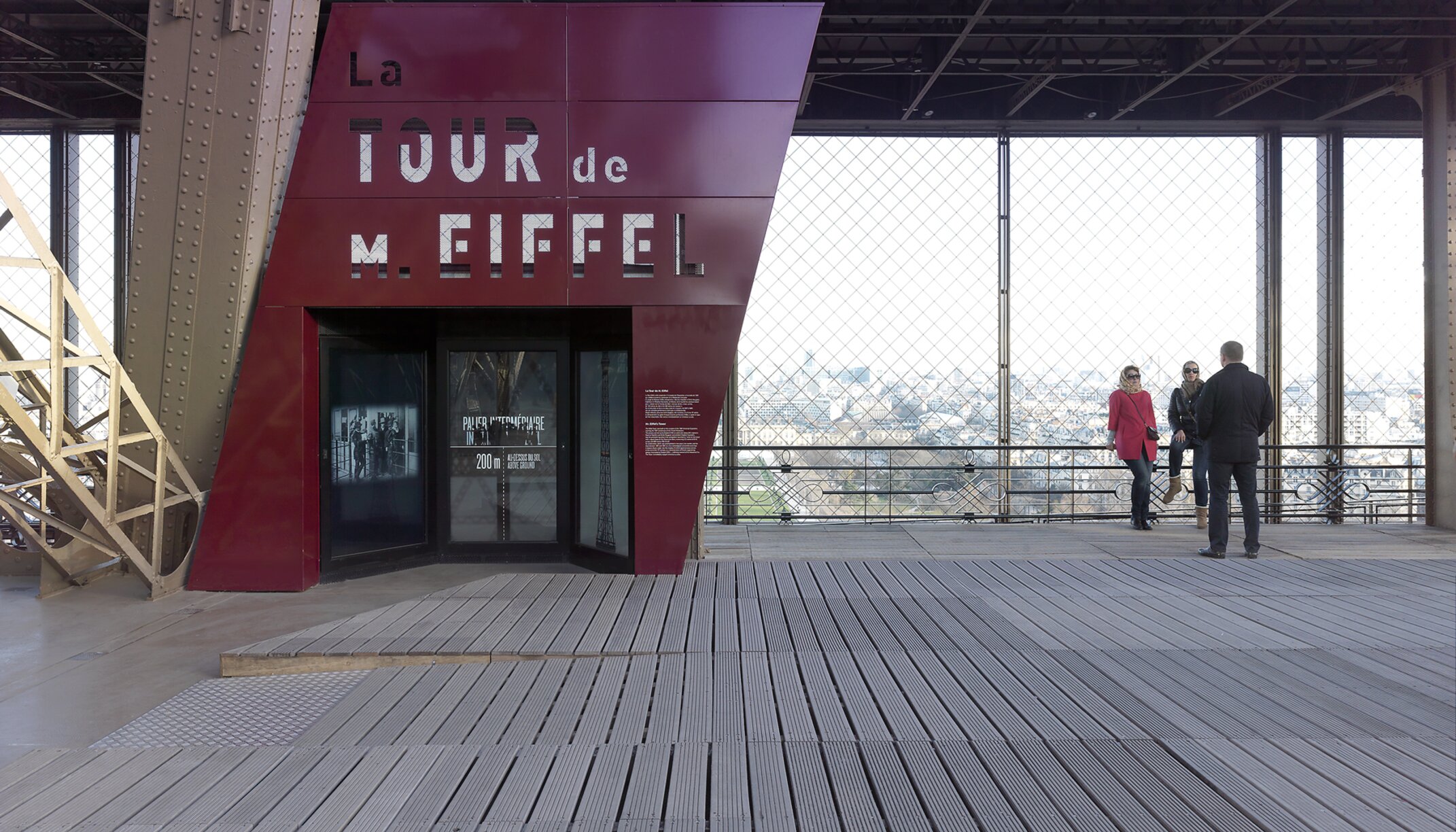 "Tour Eiffel" facade system, aluminium, Paris