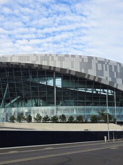 "Tottenham Stadium" facade cladding, aluminium, London