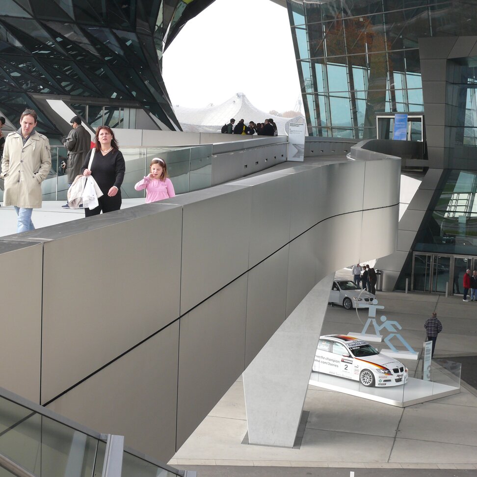 Project image "BMW Welt"; architectural facade systems