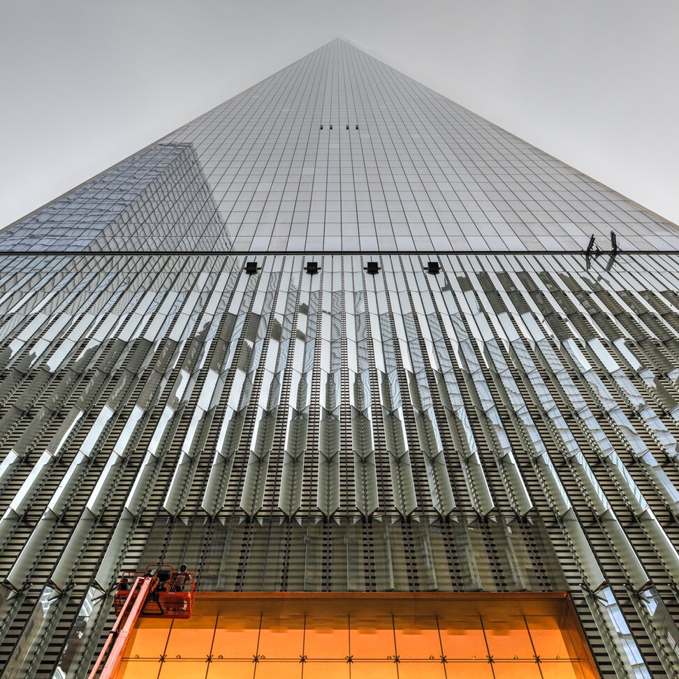 "One World Trade Center" facade systems stainless steel, New York City | © Robert Mehl