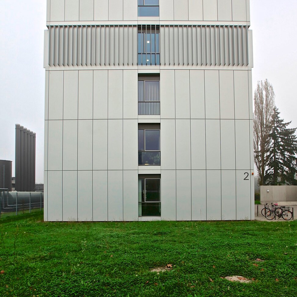 "Technische Universität Darmstadt" facade construction, aluminium