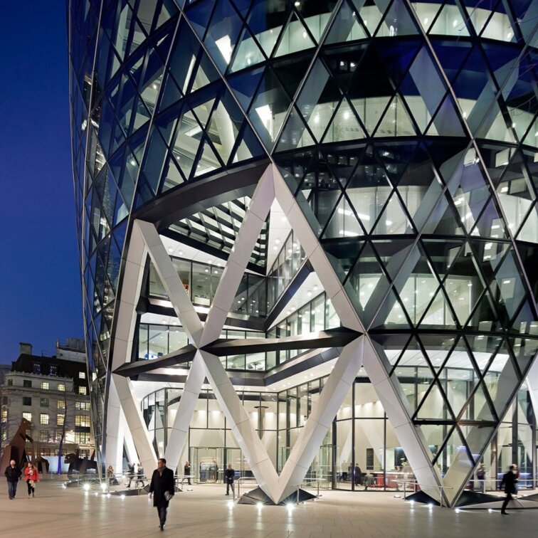 POHL facades > The Gherkin, London
